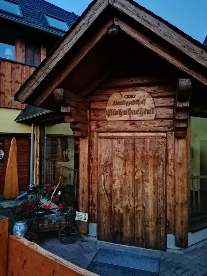 Landgasthof Plohnbachtal Ug Otel Lengenfeld  Dış mekan fotoğraf